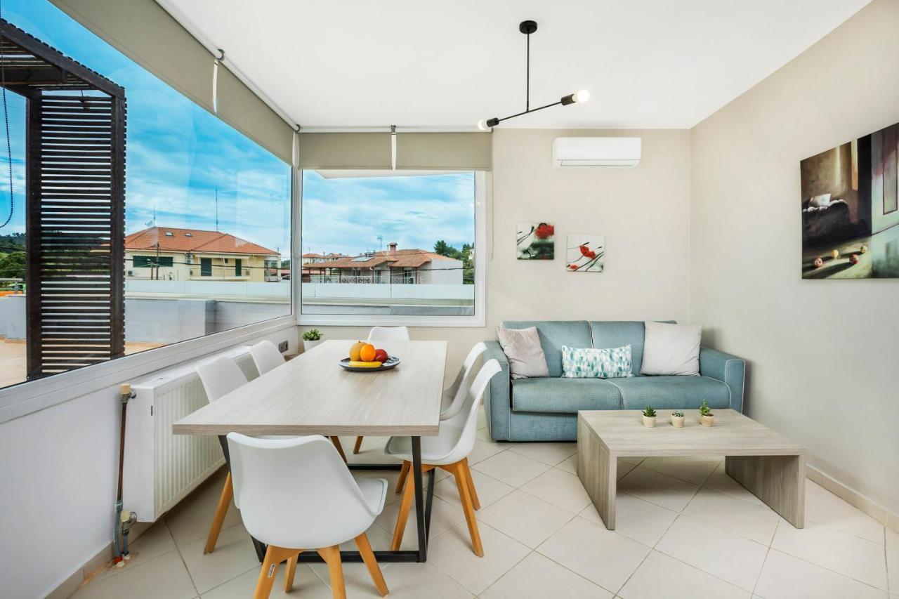 Agreste Luxury Apartments Paliouri Esterno foto